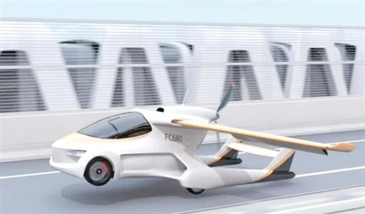 Carbon Fiber Electric Flying Car May Hit Market By 2024