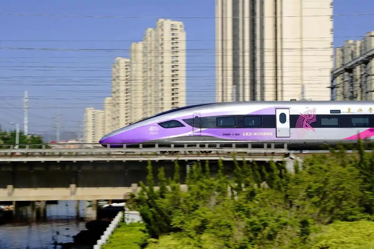 CRRC Debuts Sustainable EMU For Hangzhou Asian Games
