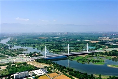 China’s Widest Fully Floating Multi-Tower Cable-Stayed Bridge