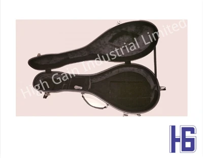 Carbon Fiber A-Shaped Mandolin Case in White