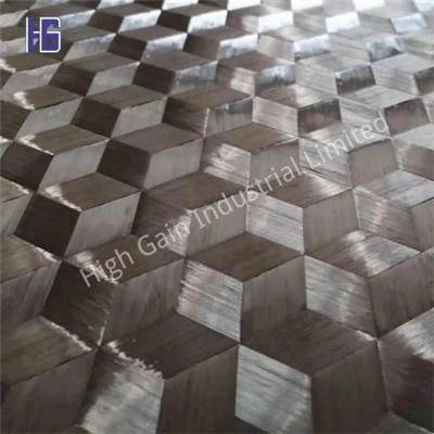 3D Triaxial Carbon Fiber Cloth