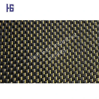 Carbon Fiber Glitter Fabric Blue