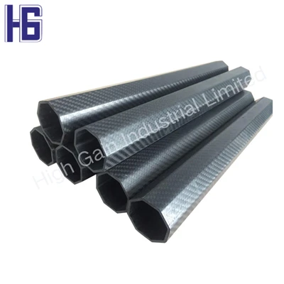 Carbon Fiber Octagonal Tubes